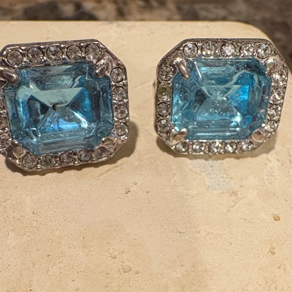 Unknown source Halo Stud Earrings - from 70’s have no idea about them